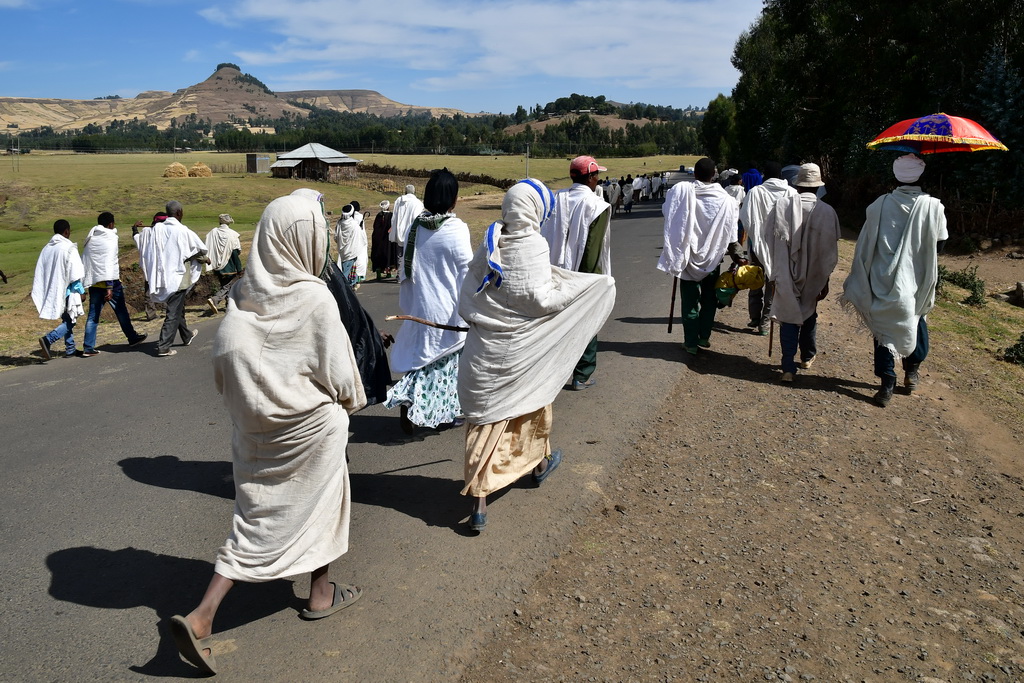 Gondar to Simien Mountains N.P.